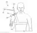 Fig. 01 - Attachable golfing aid