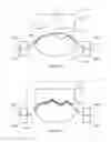 Fig. 15 - Method and apparatus for applying a material onto articles using a transfer component that deflects on both sides