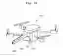 Fig. 11 - Post-type apparatus for containing and charging unmanned vertical take-off and landing aircraft and method of containing and charging unmanned vertical take-off and landing aircraft using the same