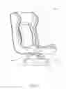 Fig. 05 - Multi-position chair with tiltable, rotatable and slidable seat shell