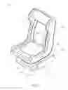 Fig. 06 - Multi-position chair with tiltable, rotatable and slidable seat shell
