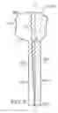 Fig. 07 - Locking device for securely positioning an object on a rope or line