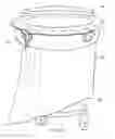 Fig. 18 - Waste receptacle