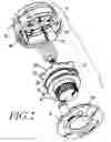 Fig. 03 - String trimmer head with curved trimmer line guide
