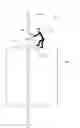 Fig. 01 - Method of installing a vertically extending member in an elevator system