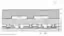 Fig. 01 - CMOS-MEMS integrated device including multiple cavities at different controlled pressures and methods of manufacture