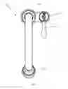 Fig. 03 - Faucet with offset valve