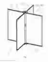 Fig. 02 - Revolving door assembly comprising support rod