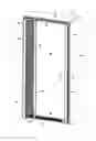 Fig. 01 - Retractable flexible-panel door