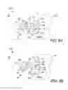 Fig. 07 - Gas turbine engine component with compound cusp cooling configuration