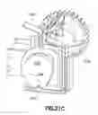 Fig. 36 - Rotational metering pump for insulin patch
