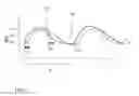 Fig. 13 - Pump system, use of a pneumatic resistance and medical device or gas-measuring device