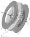 Fig. 03 - Brake Rotor With Working Surface Inserts
