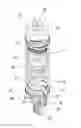 Fig. 01 - Shock absorber spring retention structure of remote control car
