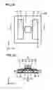Fig. 02 - Light emitting device with conductive members having wide and narrow parts, and reflecting member covering conductive members