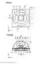Fig. 06 - Light emitting device with conductive members having wide and narrow parts, and reflecting member covering conductive members