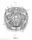 Fig. 04 - LED illumination device with single pressure cavity