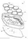 Fig. 01 - Optical lens structures for light emitting diode (LED) array