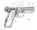 Fig. 01 - Variable barrel camming system for firearm