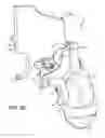 Fig. 22 - Firearm handgrip assembly with laser gunsight system