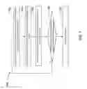 Fig. 08 - Identification of material type and condition in a dry bulk material hopper