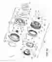 Fig. 08 - Multi-function appliance knob incorporating multiple rotation modulating mechanisms