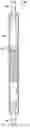 Fig. 01 - Force biased spring probe pin assembly