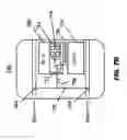 Fig. 19 - Near field transmitters for wireless power charging of an electronic device by leaking RF energy through an aperture