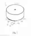 Fig. 02 - VIBRATION MOTOR, VIBRATOR-ATTACHED BOARD, SILENT NOTIFICATION DEVICE, AND METHOD FOR MANUFACTURING VIBRATION MOTOR