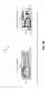 Fig. 10 - Multiplexer design using a 2D passive on glass filter integrated with a 3D through glass via filter