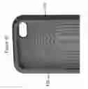 Fig. 07 - Protective cover for an electronic device including impact geometry