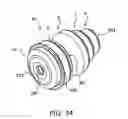 Fig. 34 - Replacement part unit for plasma torch, electrode, insulating guide, and nozzle