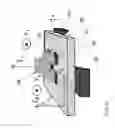Fig. 07 - Vehicle vision system camera with coaxial cable connector