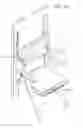 Fig. 06 - Wall mounted collapsible chair
