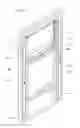 Fig. 07 - Wall mounted collapsible chair