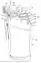 Fig. 01 - Mouthwash bottle with a pump, a toothbrush holder and an insertable cup