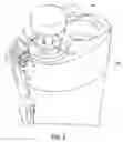 Fig. 03 - Mouthwash bottle with a pump, a toothbrush holder and an insertable cup