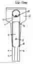 Fig. 01 - Scrape and sweep broom handle attachment