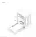 Fig. 03 - Dishwasher with a main arm and an auxiliary arm