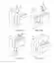 Fig. 150 - SURGICAL CLOSURE CONFIGURATIONS