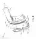Fig. 10 - Surgical stapler with fixed jaw support pin