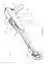 Fig. 20 - Surgical stapler with fixed jaw support pin