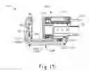 Fig. 23 - Surgical stapler with fixed jaw support pin