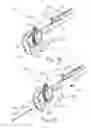 Fig. 41 - Method of applying staples in lower anterior bowel resection