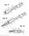 Fig. 12 - Instrument for inserting an interspinous process implant