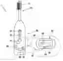 Fig. 01 - Personal hygiene device with resonant motor