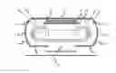 Fig. 01 - Diaper core with triple leak guard
