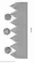 Fig. 08 - Semiconductor manufactured nano-structures for microbe or virus trapping or destruction