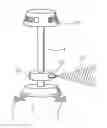 Fig. 01 - Apparatus for playing a game by emitting a moving beam of radiation