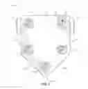 Fig. 04 - Exercise device with spring loaded arm support